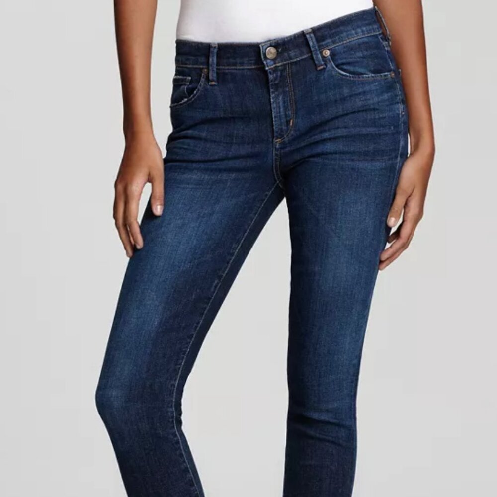 Citizens of Humanity Low Rise Avedon Ultra Skinny Dark Wash Jeans size 25